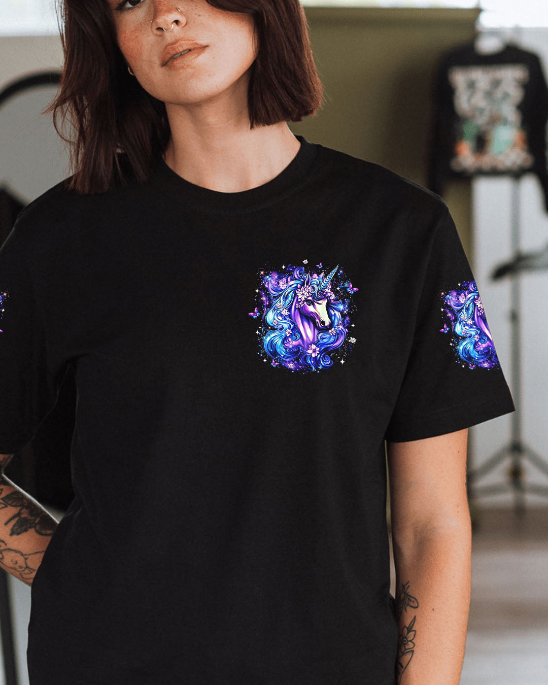 UNICORN KISSES MAGICAL WISHES ALL OVER PRINT - YHLT0212251