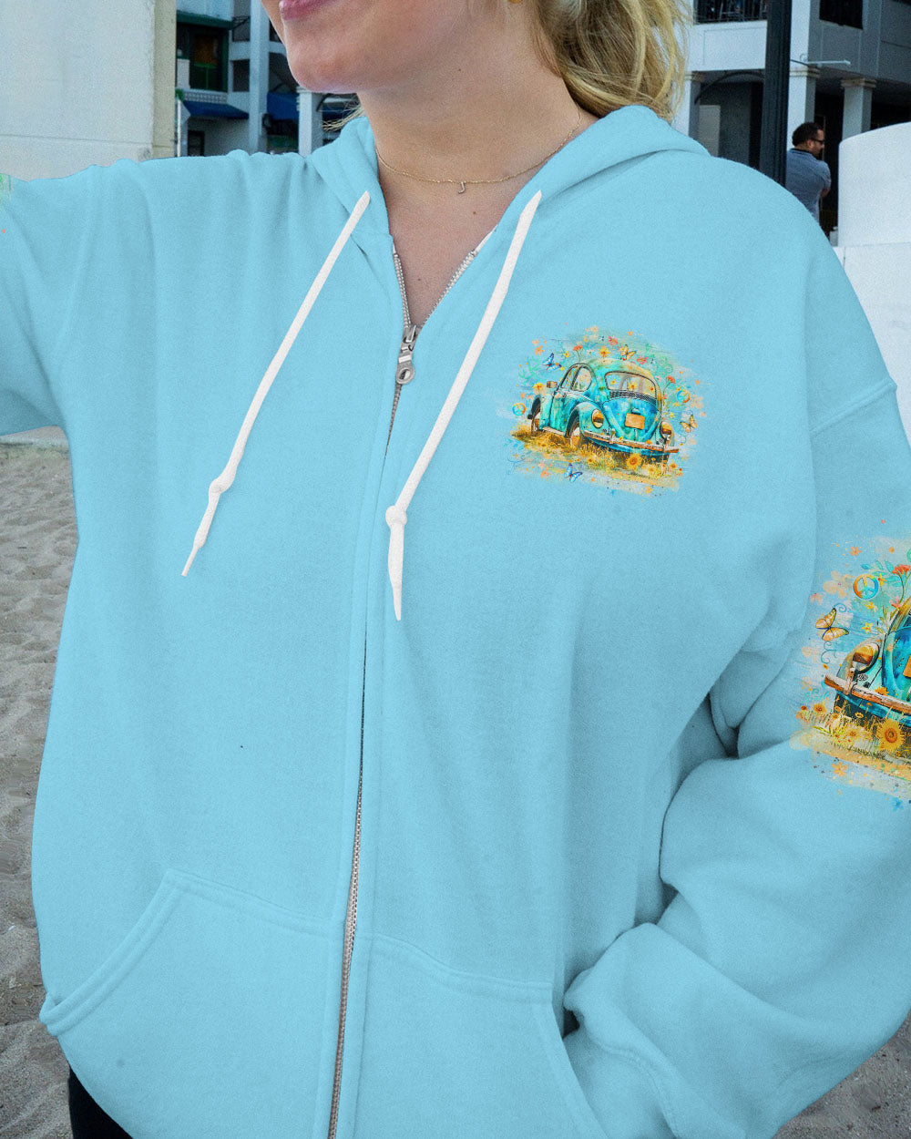 HIPPIE TIME JUST KEEP MOVING ALL OVER PRINT - YHLT0306243