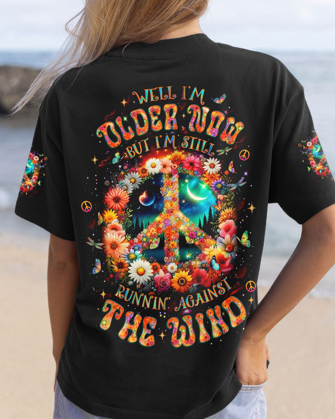 RUNNING AGAINST THE WIND ALL OVER PRINT - YHLT0412251