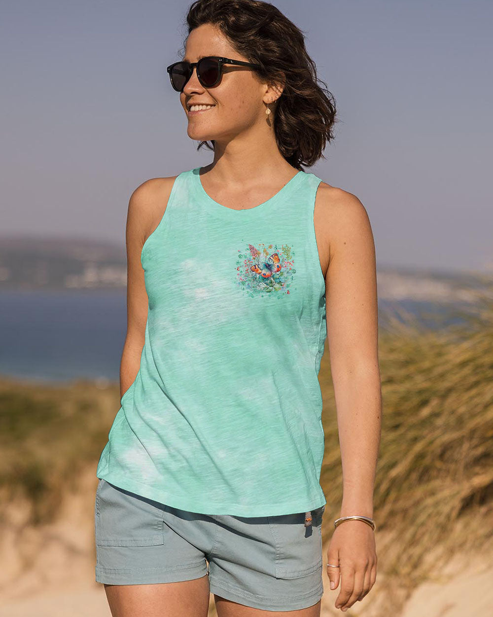 JUST BREATHE BUTTERFLY ALL OVER PRINT - YHLT0504241
