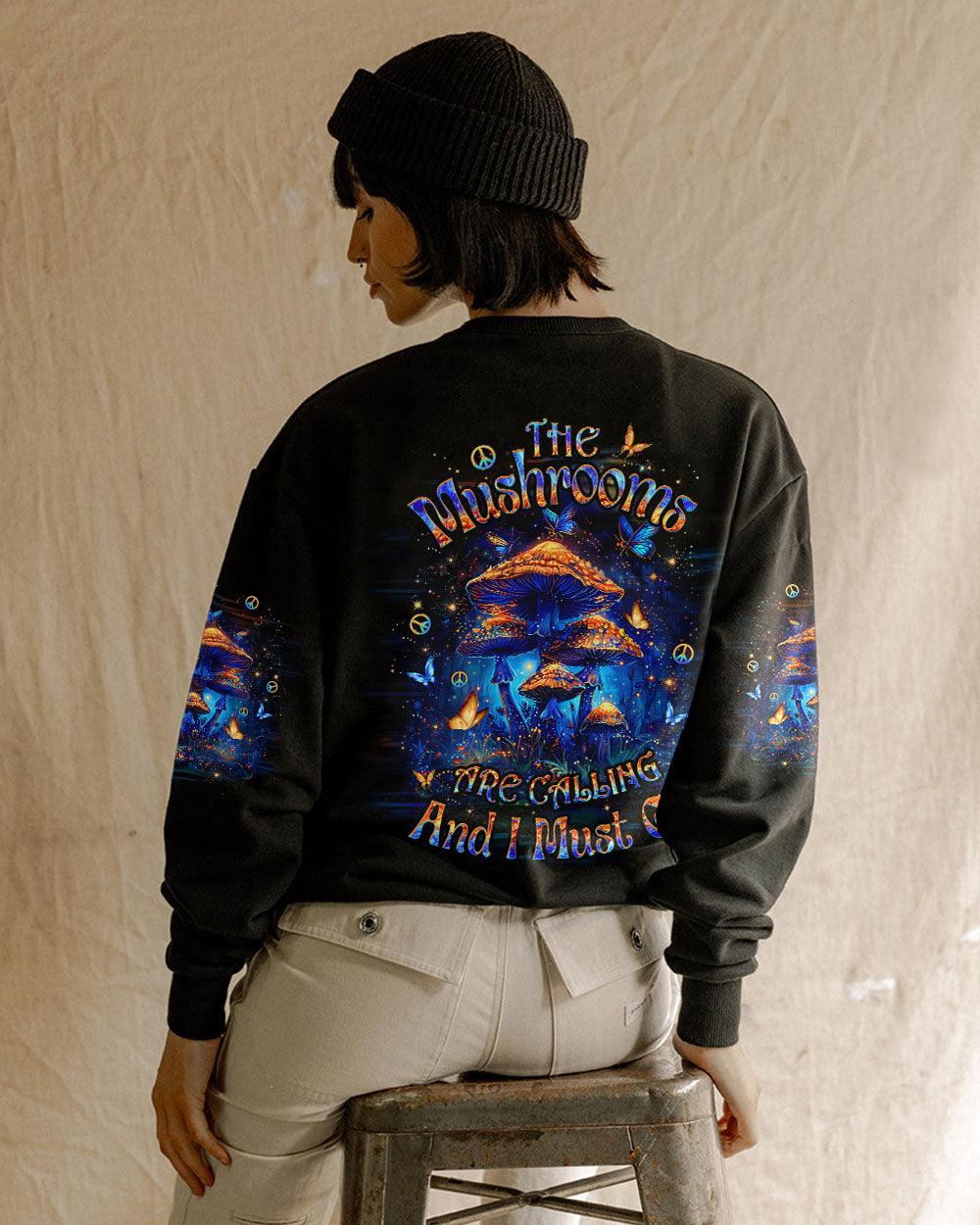 THE MUSHROOMS ARE CALLING ALL OVER PRINT - YHLT0603242