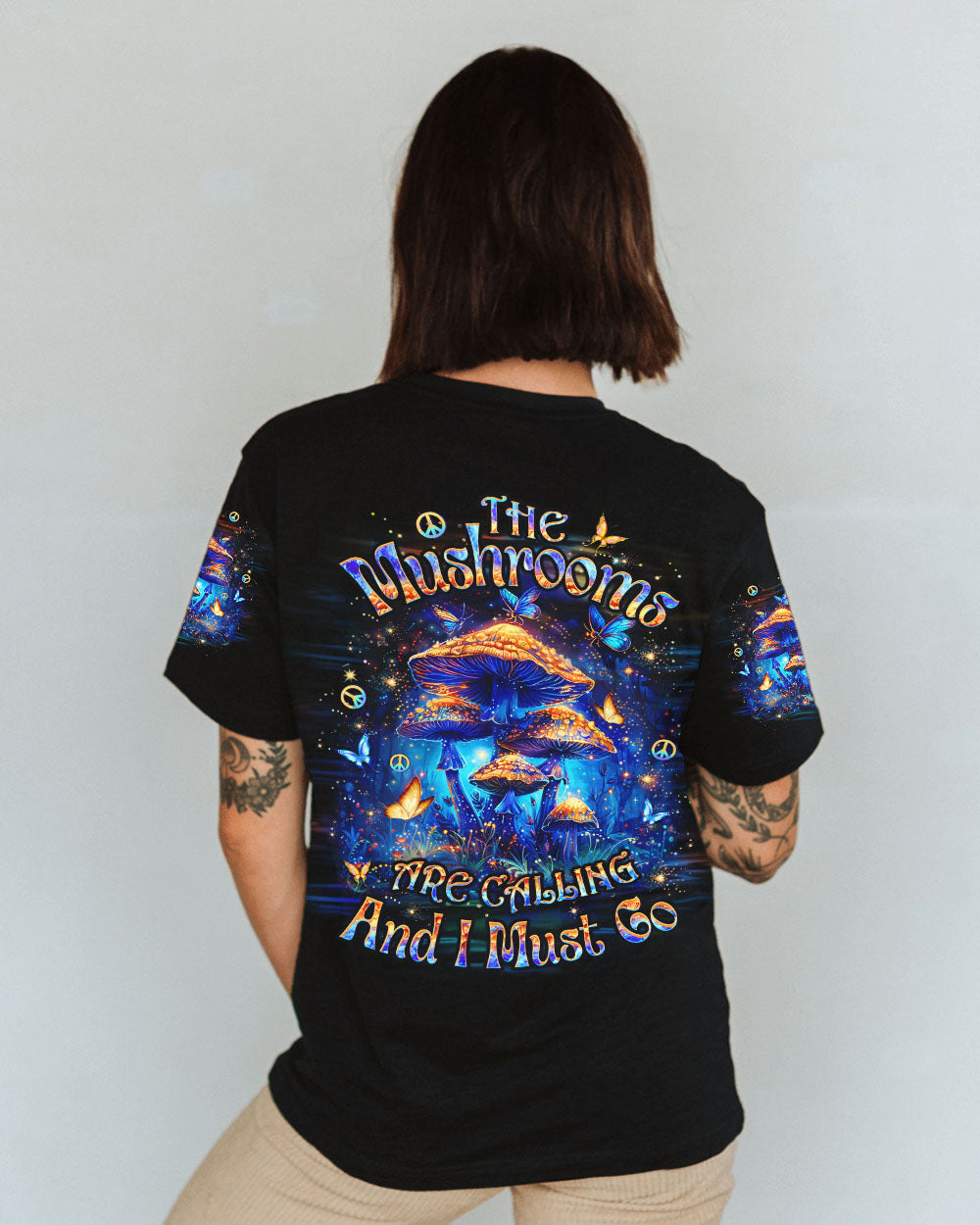 THE MUSHROOMS ARE CALLING ALL OVER PRINT - YHLT0603242