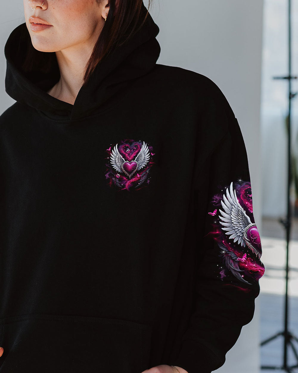 I BELIEVE THERE ARE ANGELS AMONG US WINGS ALL OVER PRINT - YHLT0603251