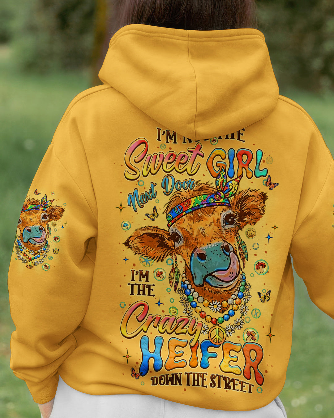 I'M THE CRAZY HEIFER ALL OVER PRINT - YHLT0701263