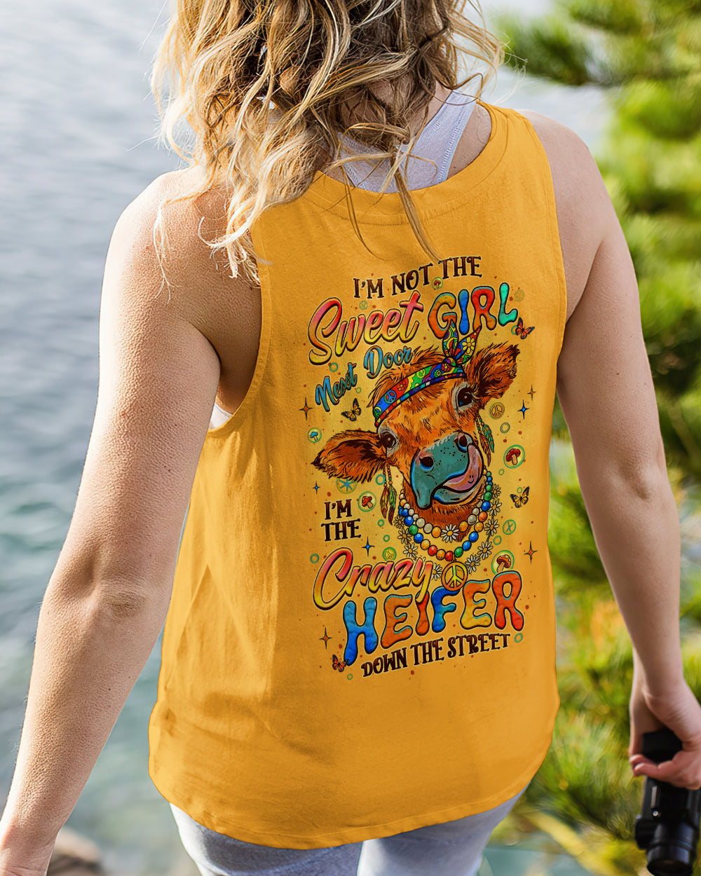 I'M THE CRAZY HEIFER ALL OVER PRINT - YHLT0701263