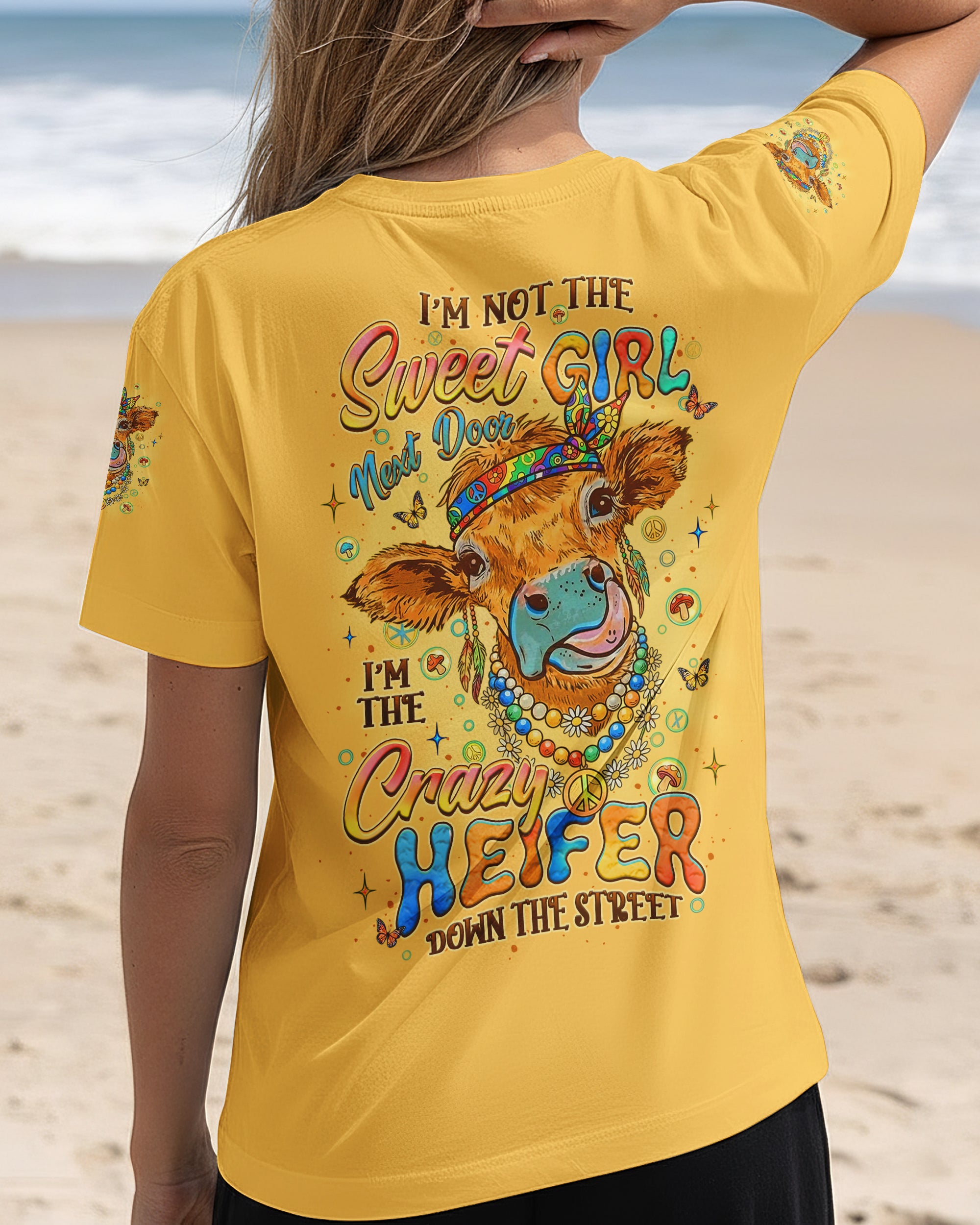 I'M THE CRAZY HEIFER ALL OVER PRINT - YHLT0701263