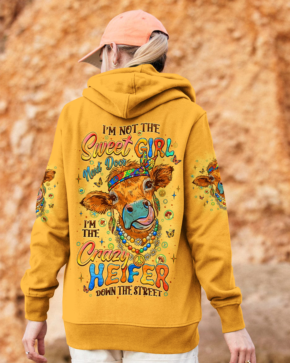 I'M THE CRAZY HEIFER ALL OVER PRINT - YHLT0701263