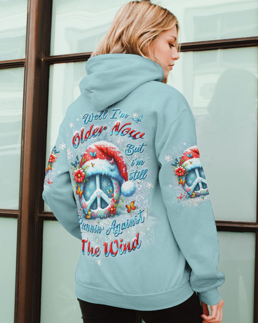 RUNNING AGAINST THE WIND CHRISTMAS ALL OVER PRINT - YHLT0710243