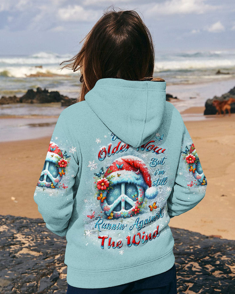 RUNNING AGAINST THE WIND CHRISTMAS ALL OVER PRINT - YHLT0710243