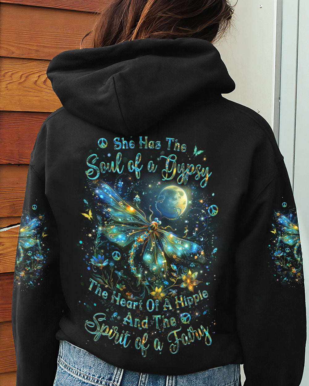 SPIRIT OF A FAIRY DRAGONFLY ALL OVER PRINT - YHLT0803241