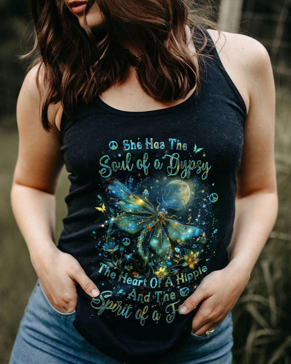 SPIRIT OF A FAIRY DRAGONFLY ALL OVER PRINT - YHLT0803241