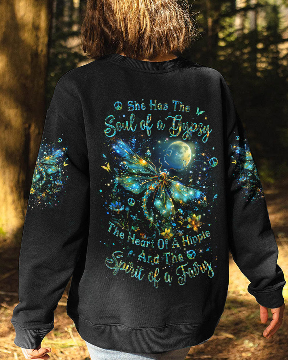 SPIRIT OF A FAIRY DRAGONFLY ALL OVER PRINT - YHLT0803241