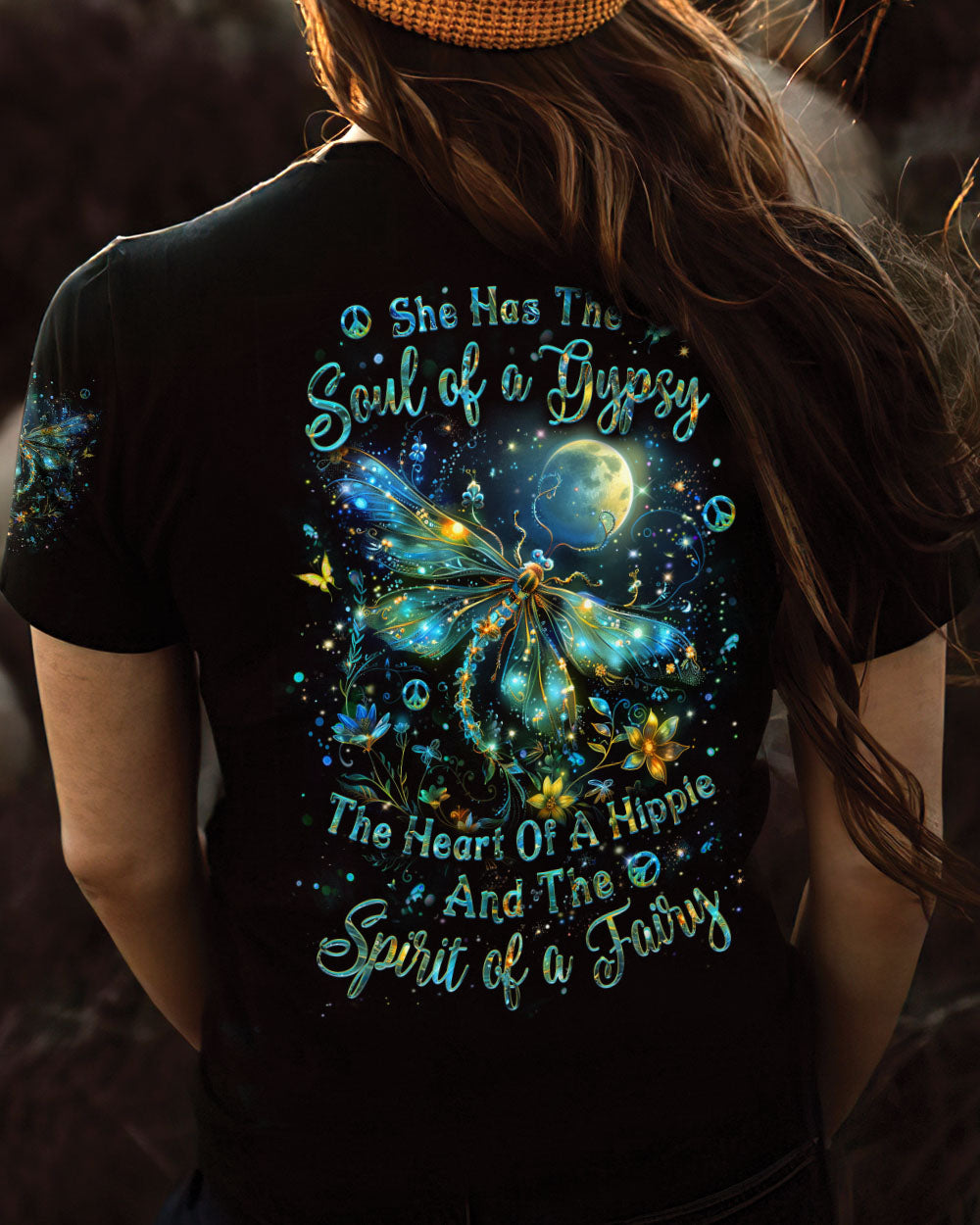 SPIRIT OF A FAIRY DRAGONFLY ALL OVER PRINT - YHLT0803241
