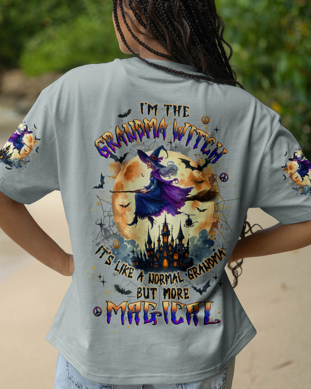 I'M THE GRANDMA WITCH HALLOWEEN ALL OVER PRINT - YHLT0809253