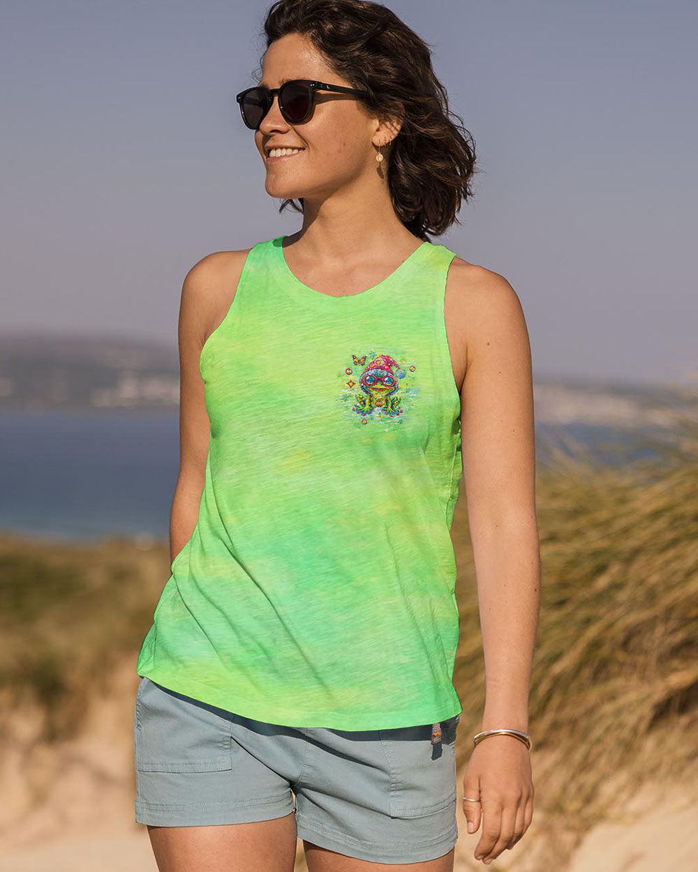 I AM MY OWN STEREOTYPE OF BEAUTY CHRISTMAS FROG ALL OVER PRINT - YHLT0810243