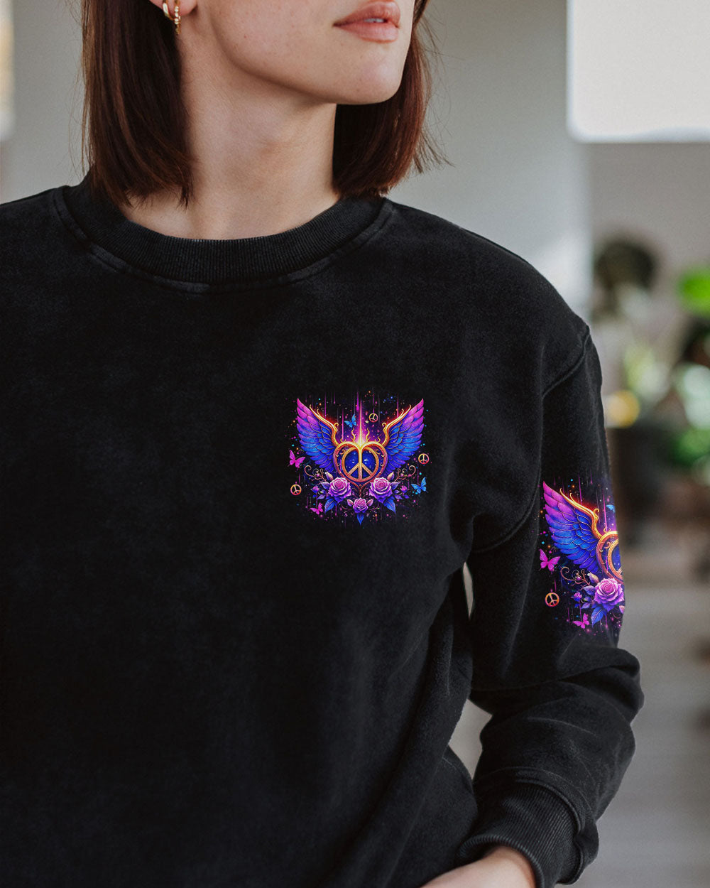 I BELIEVE THERE ARE ANGELS AMONG US WINGS ALL OVER PRINT - YHLT0810252