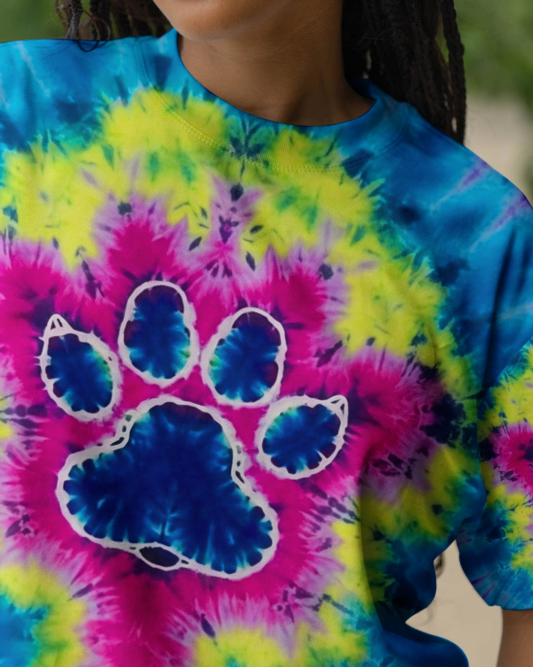 RADIANT SWIRL PAW ALL OVER PRINT - YHLT0901261