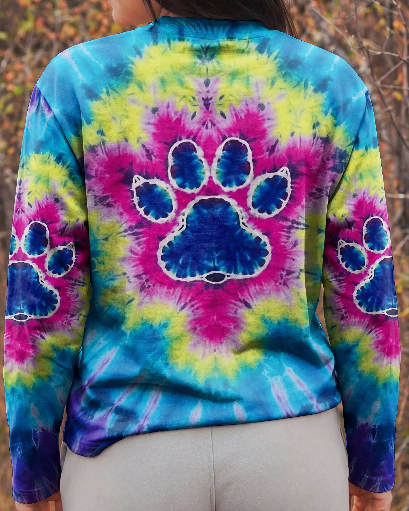 RADIANT SWIRL PAW ALL OVER PRINT - YHLT0901261