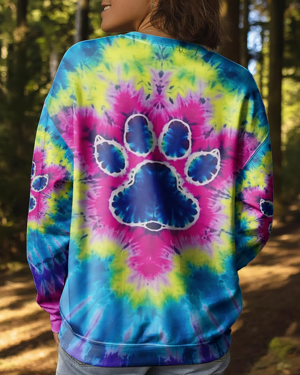 RADIANT SWIRL PAW ALL OVER PRINT - YHLT0901261