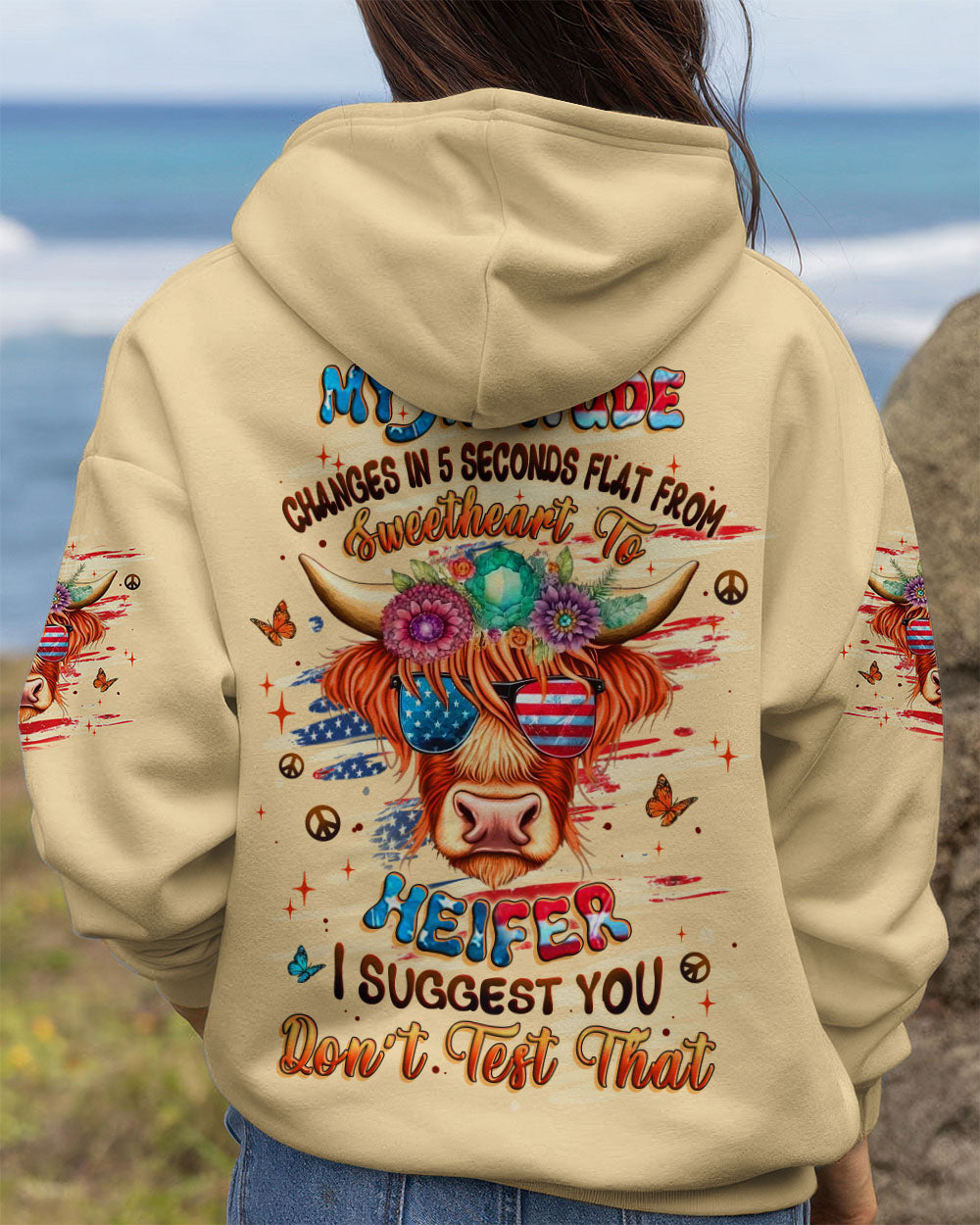 MY ATTITUDE CHANGES IN 5 SECONDS HEIFER ALL OVER PRINT - YHLT1009251