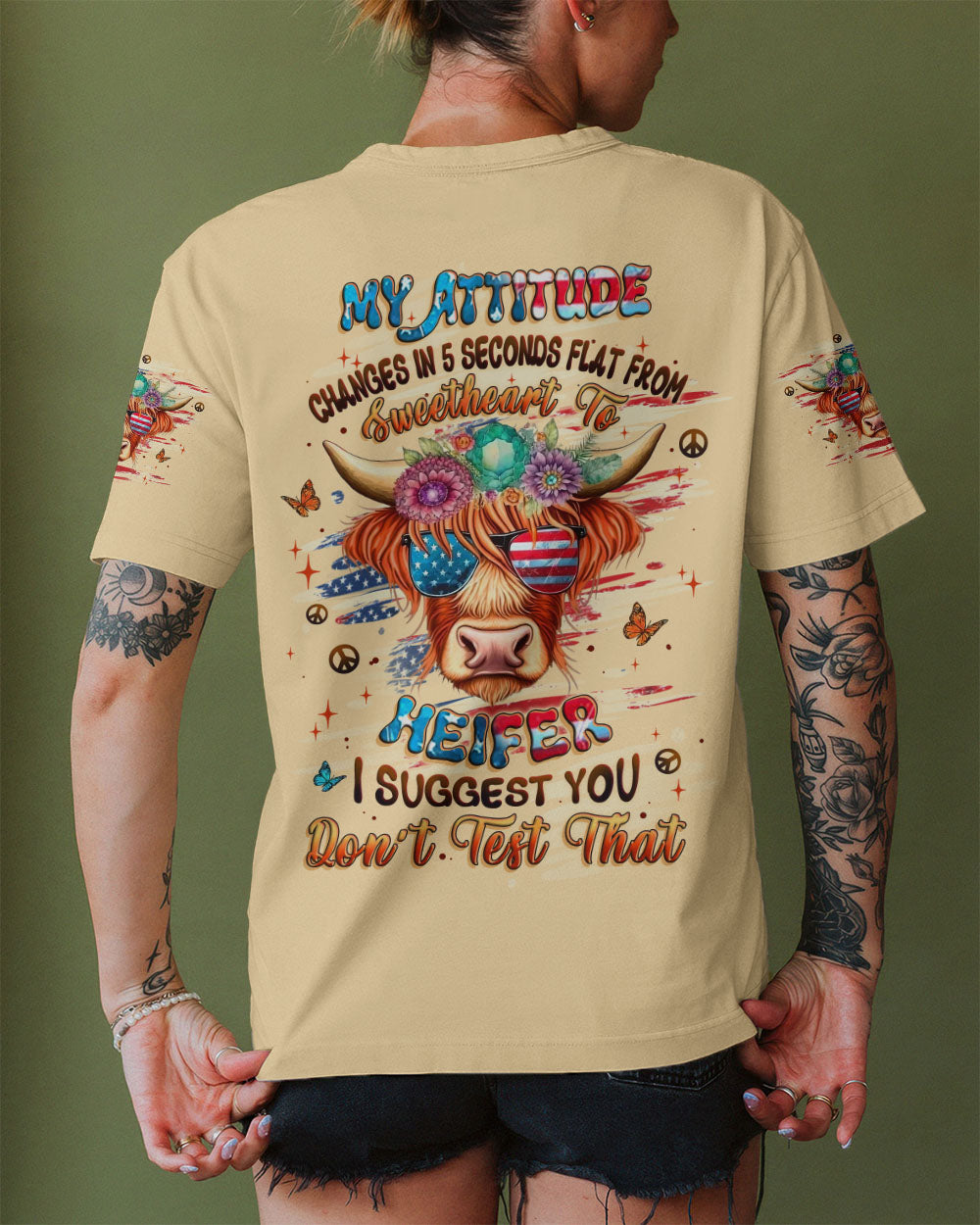 MY ATTITUDE CHANGES IN 5 SECONDS HEIFER ALL OVER PRINT - YHLT1009251