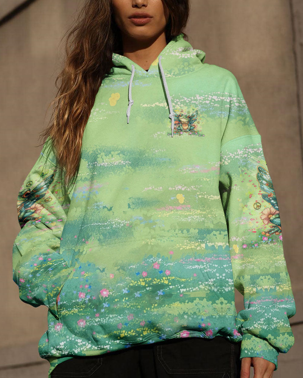 BE YOU THE WORLD WILL ADJUST ALL OVER PRINT - YHLT1103244