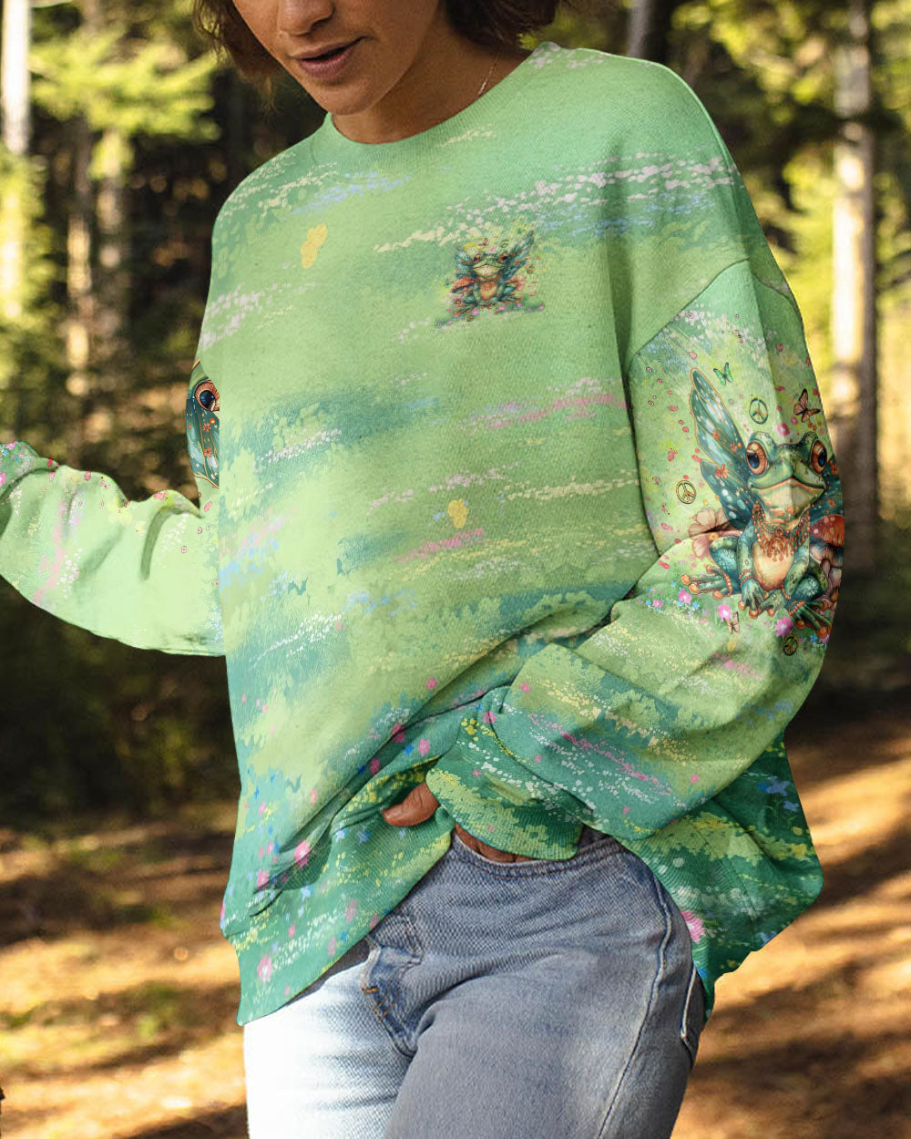 BE YOU THE WORLD WILL ADJUST ALL OVER PRINT - YHLT1103244