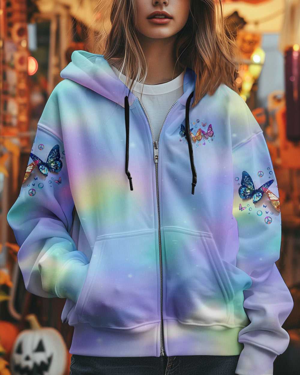FAITH HOPE LOVE BUTTERFLY ALL OVER PRINT - YHLT1202253