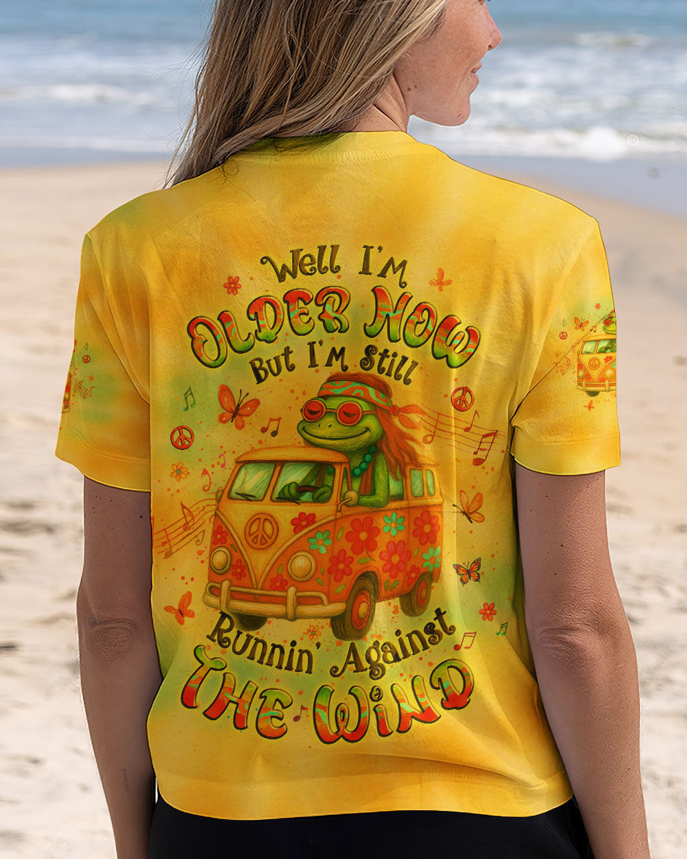 RUNNING AGAINST THE WIND CAR TIE DYE ALL OVER PRINT - YHLT1205251
