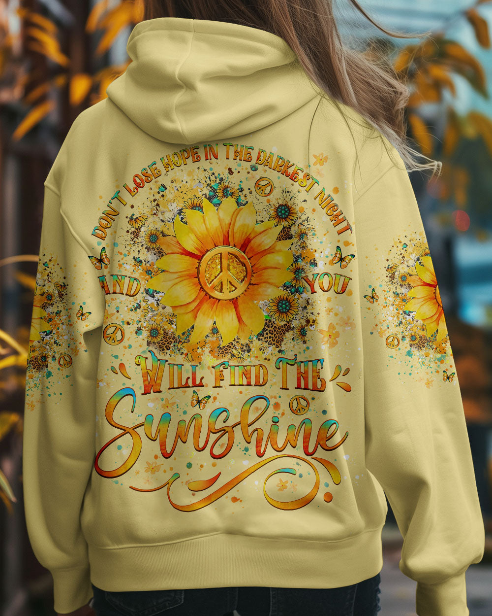 YOU WILL FIND THE SUNSHINE SUNFLOWER ALL OVER PRINT - YHLT1208241