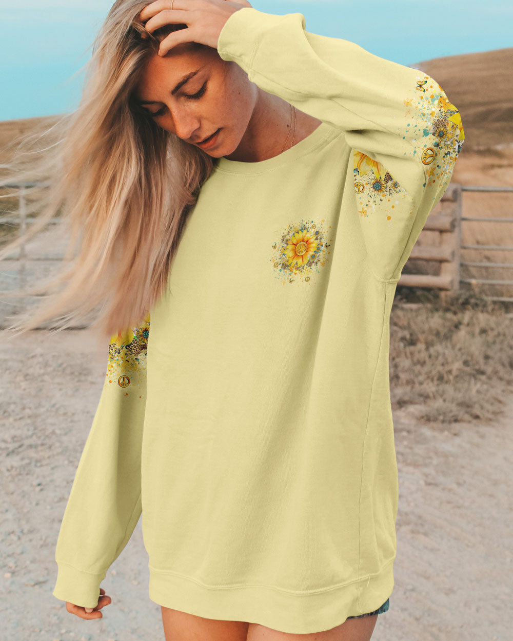 YOU WILL FIND THE SUNSHINE SUNFLOWER ALL OVER PRINT - YHLT1208241