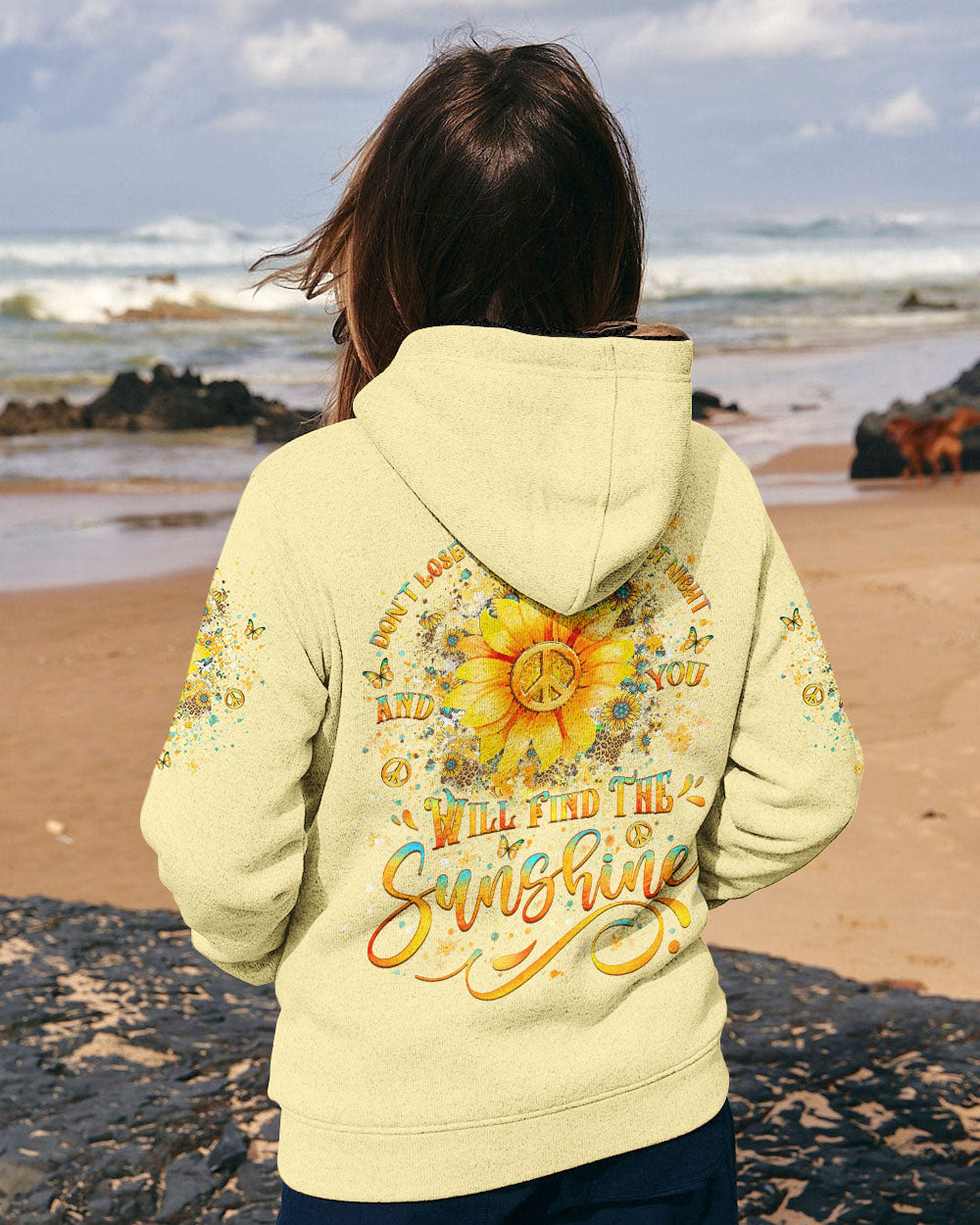 YOU WILL FIND THE SUNSHINE SUNFLOWER ALL OVER PRINT - YHLT1208241