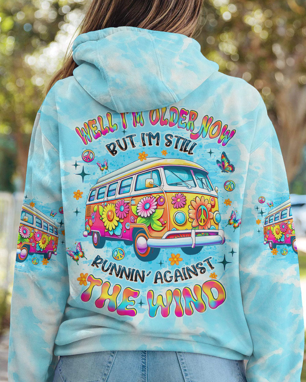RUNNING AGAINST THE WIND ALL OVER PRINT - YHLT1209251