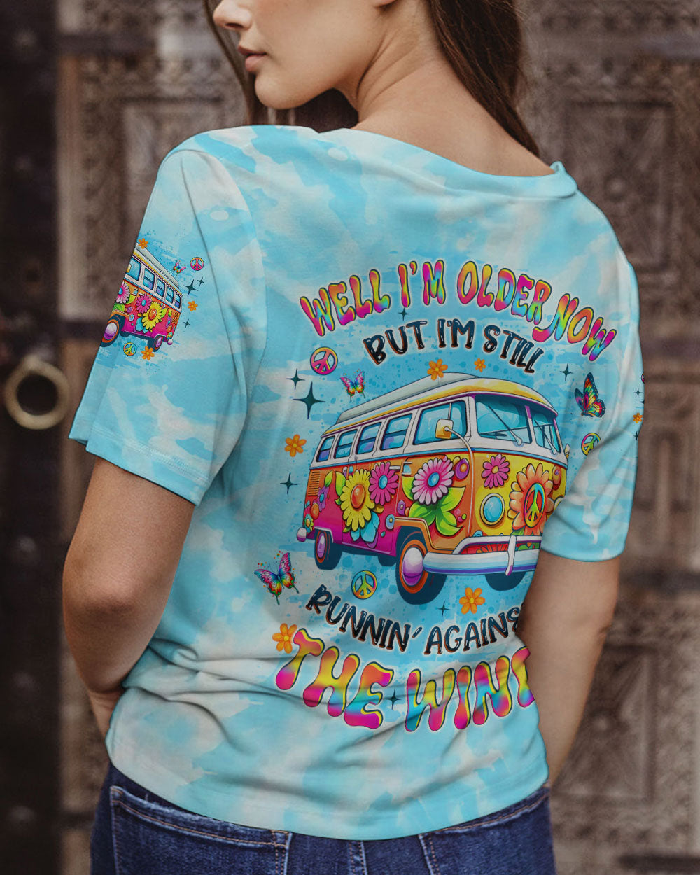 RUNNING AGAINST THE WIND ALL OVER PRINT - YHLT1209251