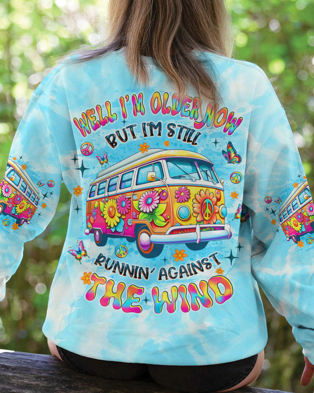 RUNNING AGAINST THE WIND ALL OVER PRINT - YHLT1209251
