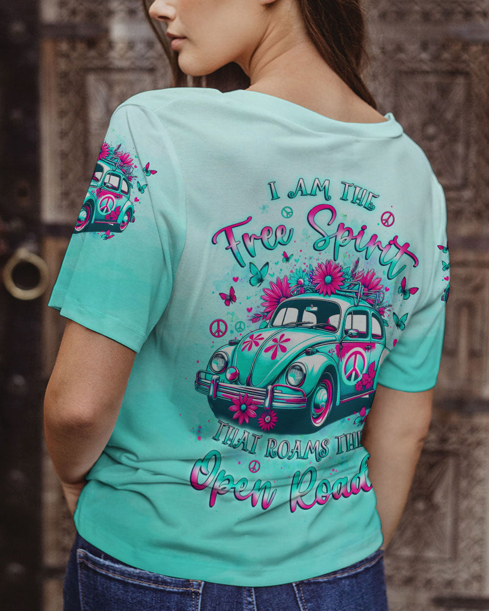 I AM THE FREE SPIRIT ALL OVER PRINT - YHLT1302253