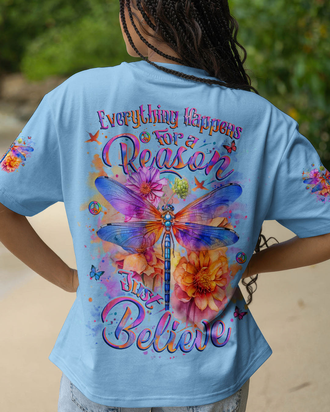 JUST BELIEVE ALL OVER PRINT - YHLT1306252