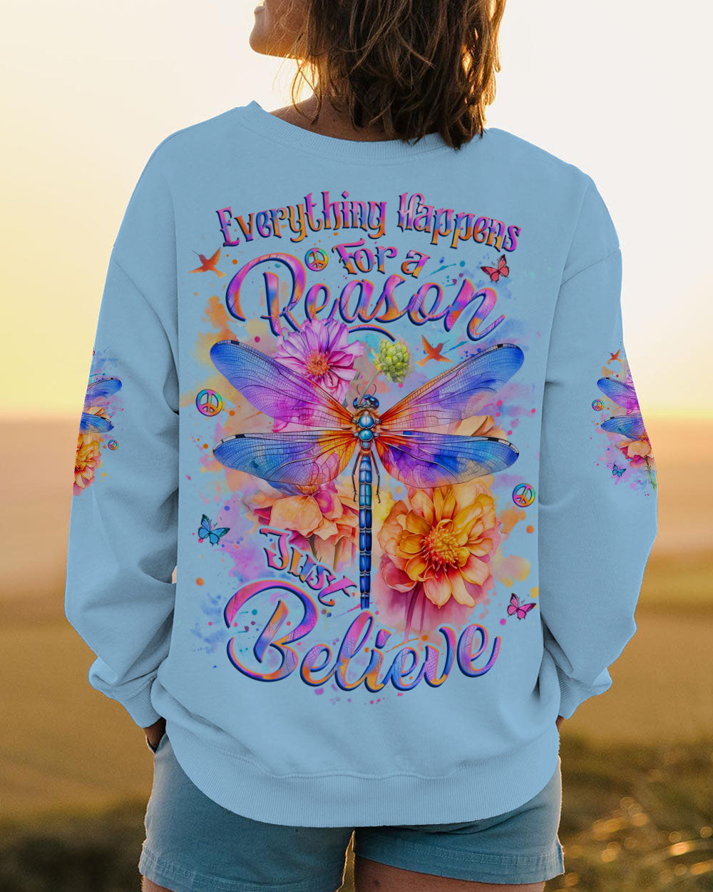 JUST BELIEVE ALL OVER PRINT - YHLT1306252