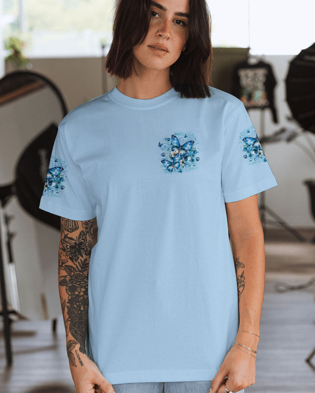 WHISPER WORDS OF WISDOM BUTTERFLY ALL OVER PRINT - YHLT1310251