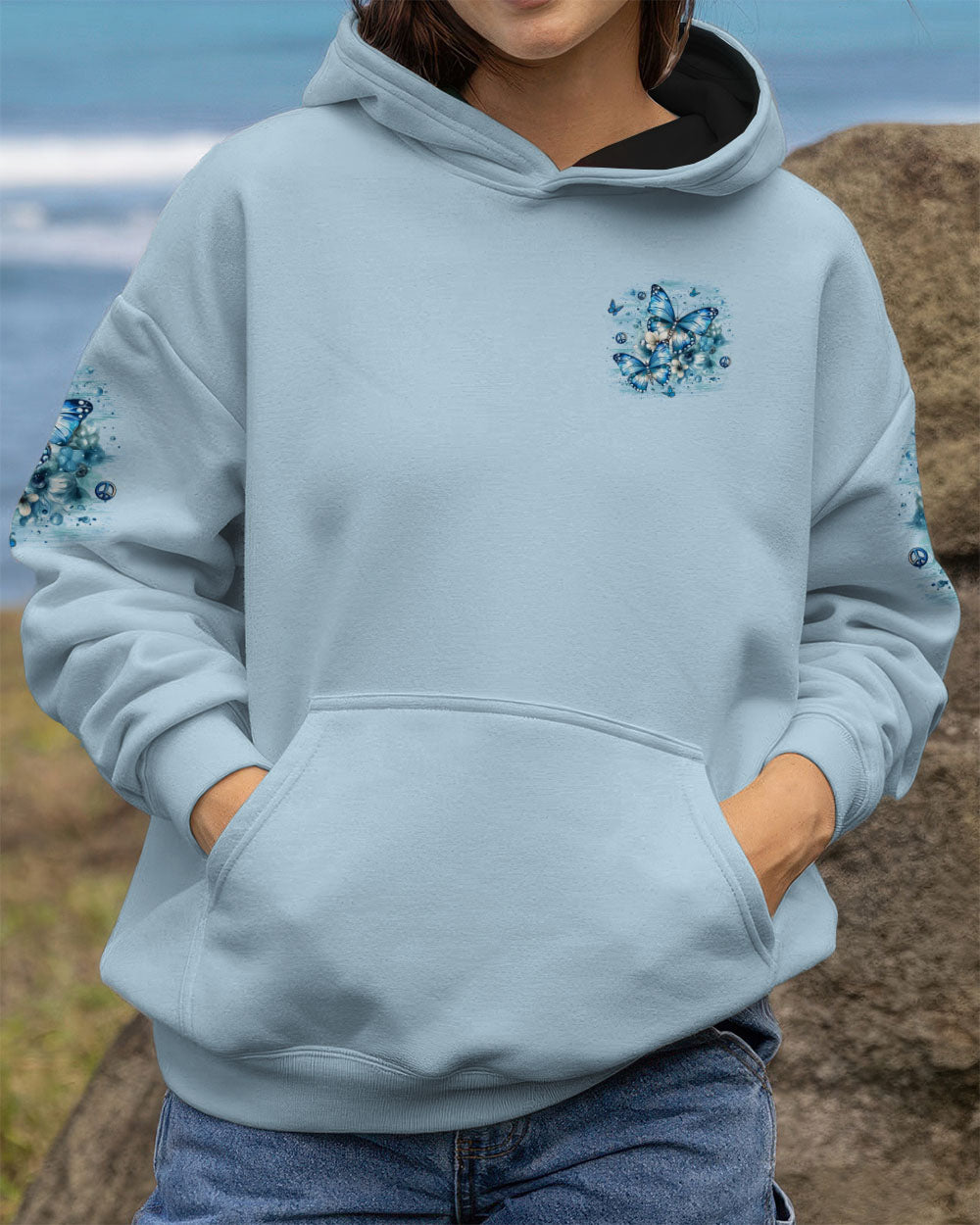 WHISPER WORDS OF WISDOM BUTTERFLY ALL OVER PRINT - YHLT1310251