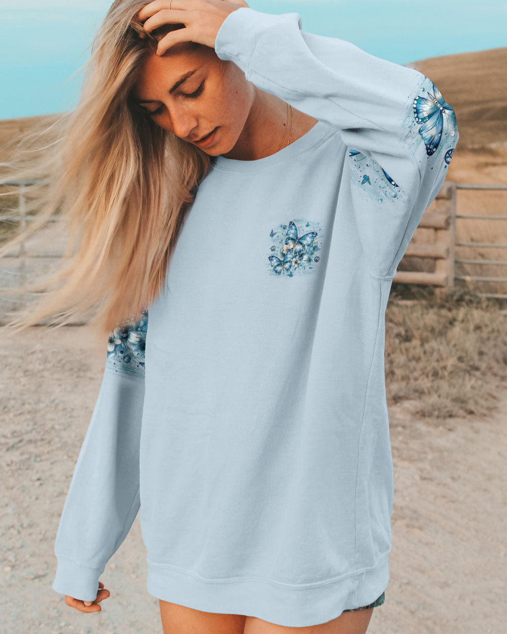 WHISPER WORDS OF WISDOM BUTTERFLY ALL OVER PRINT - YHLT1310251