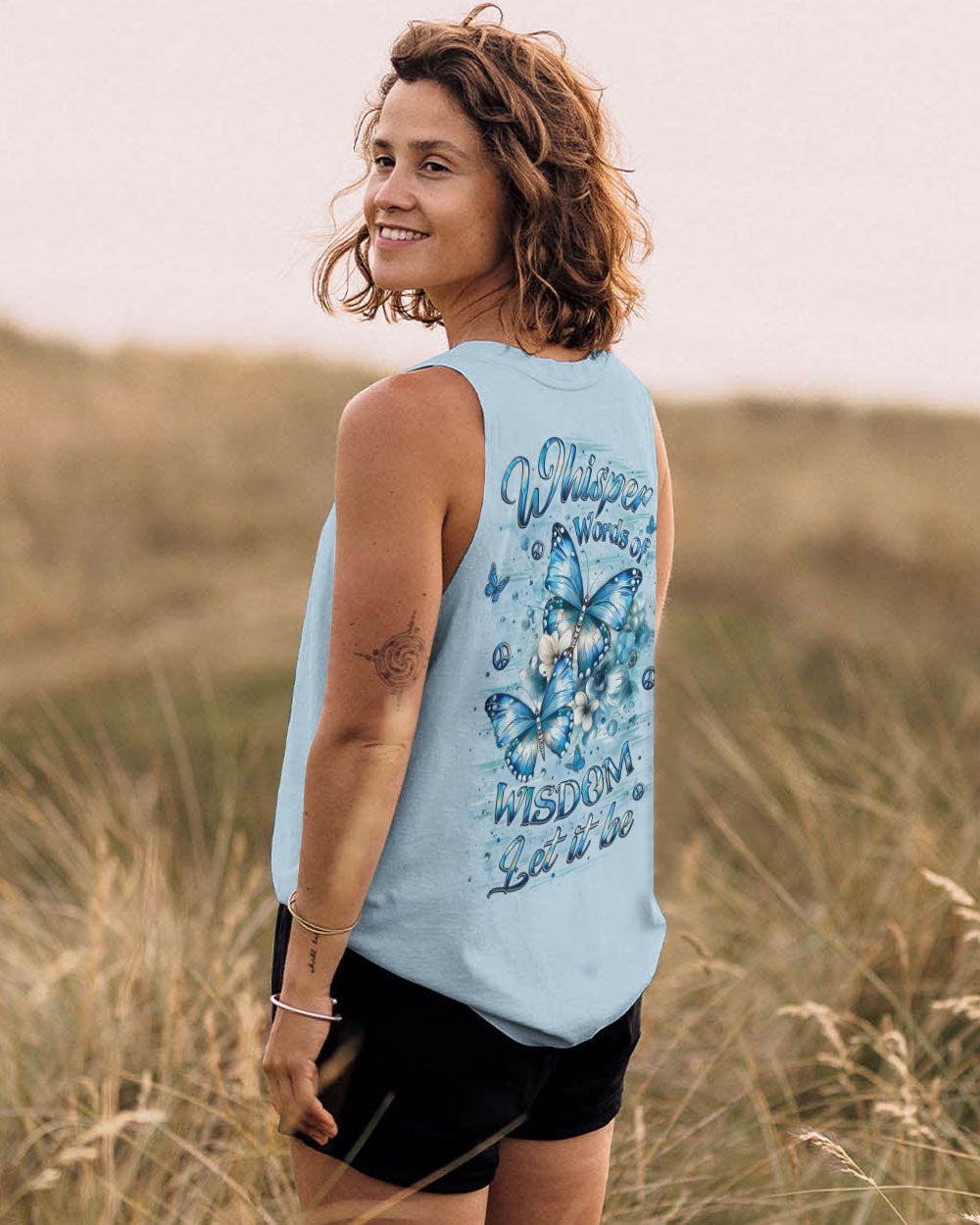 WHISPER WORDS OF WISDOM BUTTERFLY ALL OVER PRINT - YHLT1310251
