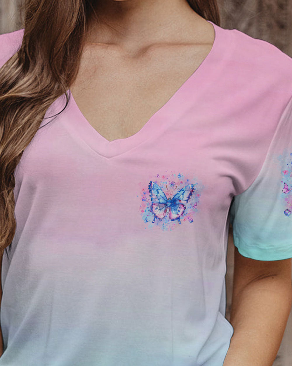 WHISPER WORDS OF WISDOM BUTTERFLY ALL OVER PRINT - YHLT1403241