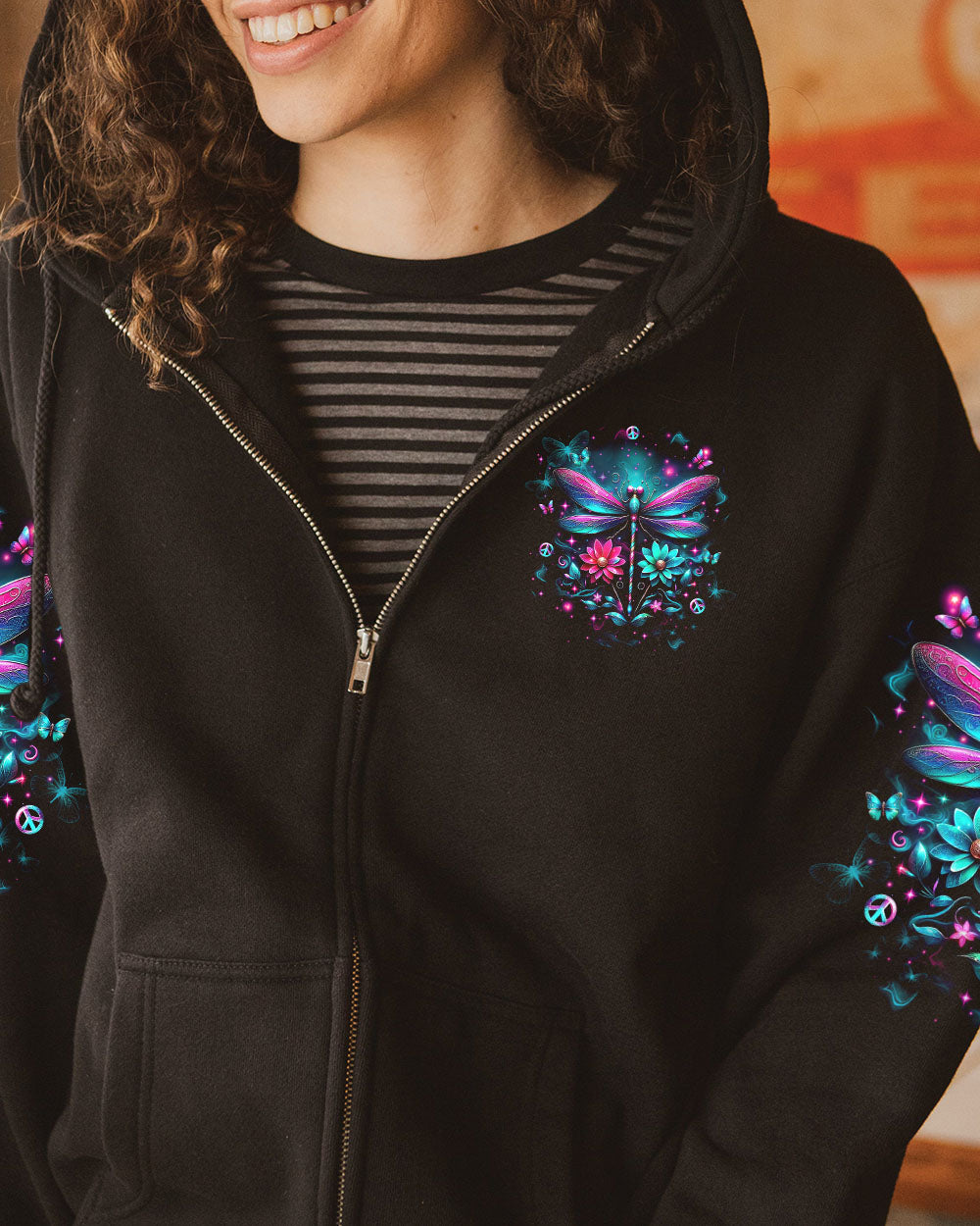 BE YOUR OWN KIND OF BEAUTIFUL DRAGONFLY ALL OVER PRINT - YHLT1403251