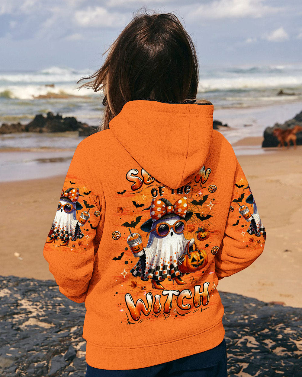 SEASON OF THE WITCH HALLOWEEN BOO ALL OVER PRINT - YHLT1408252