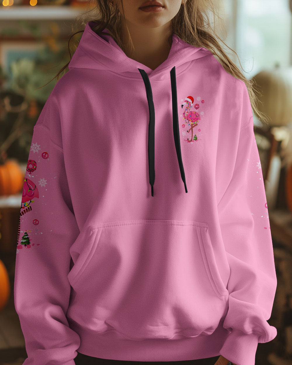 I'M DREAMING OF A PINK CHRISTMAS FLAMINGO ALL OVER PRINT - YHLT1410243