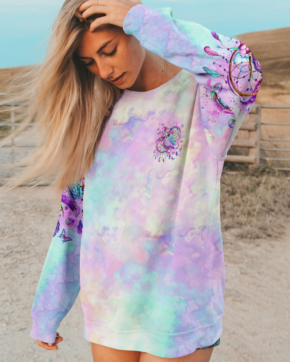 YOU MAY SAY I'M A DREAMER OWL ALL OVER PRINT - YHLT1412232