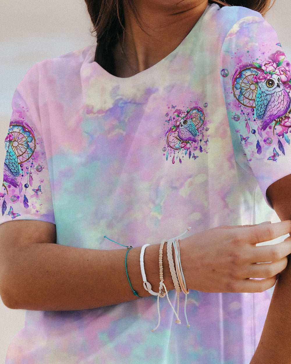 YOU MAY SAY I'M A DREAMER OWL ALL OVER PRINT - YHLT1412232
