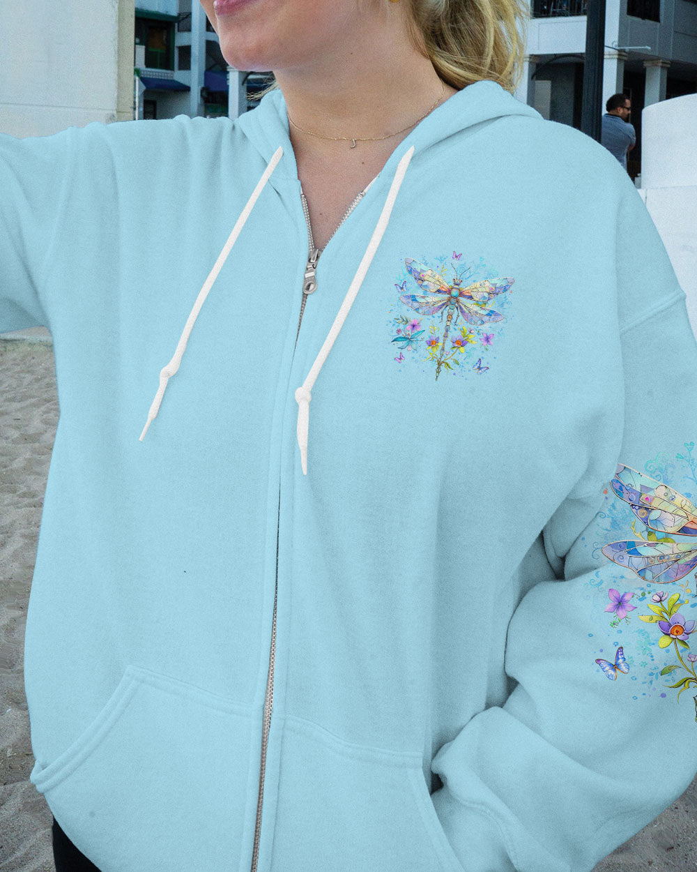 BE YOU THE WORLD WILL ADJUST DRAGONFLY ALL OVER PRINT - YHLT1503242