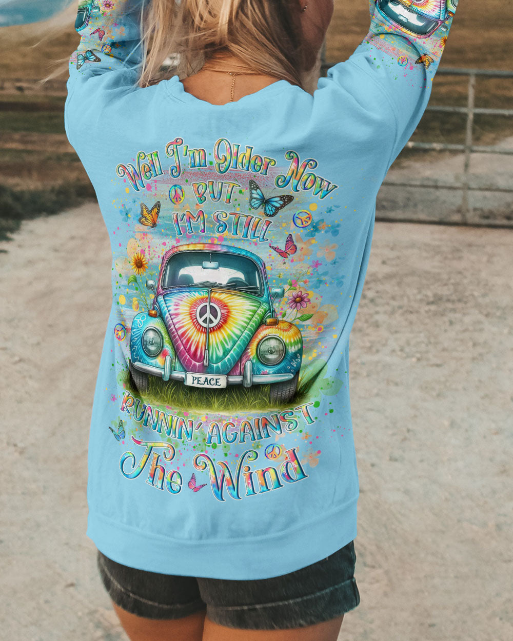 RUNNING AGAINST THE WIND ALL OVER PRINT - YHLT1505243